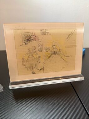 ✨ Disney Drop Exclusive Cinderella Walt Disney Archives Acrylic Art Display